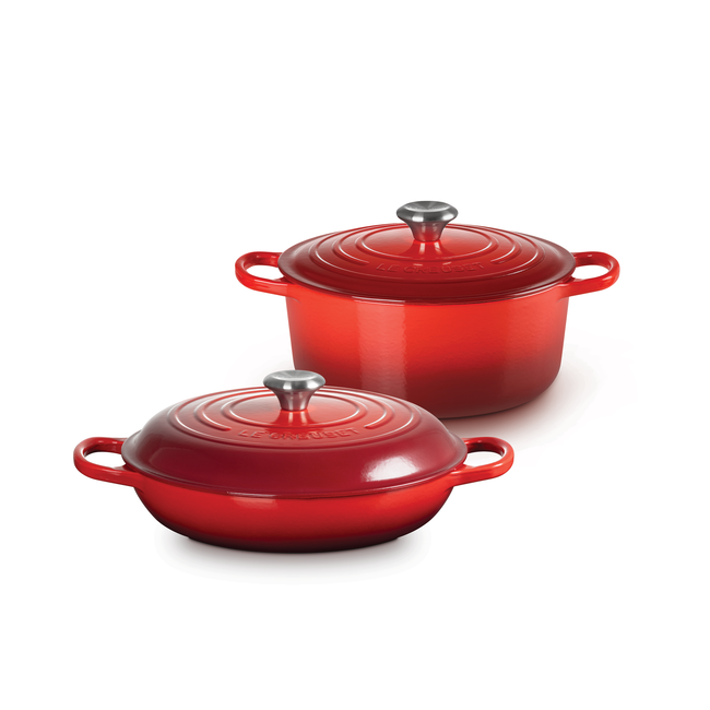 Round Dutch Oven and Braiser Set, view 1